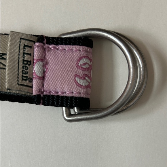 L.L. Bean Pink D Ring Lobster Belt - Picture 4 of 7